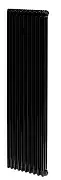Стальной трубчатый радиатор IRSAP TESI 21800 10 секций Чёрный боковое подключение 3/4"