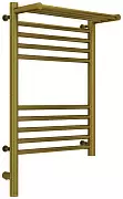 Полотенцесушитель электрический Сунержа Богема с полкой 3.0 600х400 / МЭМ левый Состаренная бронза