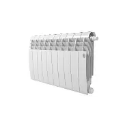 Радиатор биметалл Royal Thermo BiLiner 350 /Bianco Traffico VDR/ 10 секций нижнее правое подключение