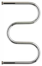 Водяной полотенцесушитель Стилье М-обр. 600х400 резьба-сгон 1" (Без покрытия)