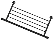 Полка прямая 4П (L - 470 мм) н/ж для ДР "СУНЕРЖА" (Матовый черный)