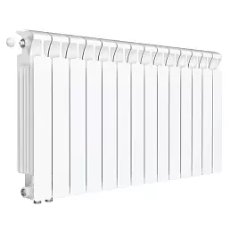 Радиатор биметалл Rifar Monolit Ventil 500 / 14 секций, нижнее левое подключение