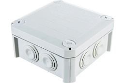 Распределительная коробка OBO Bettermann 114х114х57, Т60, полипропилен, IP66, вводы 7xM25