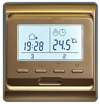 Терморегулятор E 51.716 программируемый золото