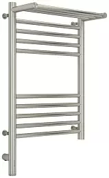 Полотенцесушитель электрический Сунержа Богема с полкой 3.0 600х400 / МЭМ левый Сатин