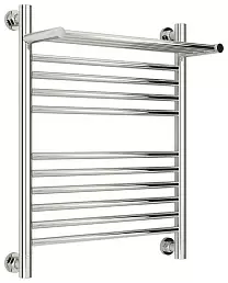 Водяной полотенцесушитель Сунержа Богема с полкой + 600х500 без покрытия