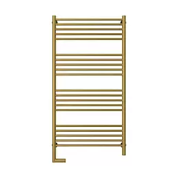 Электрический полотенцесушитель Сунержа БОГЕМА 2.0 прямая 1200х600 / МЭМ левый / состаренная латунь