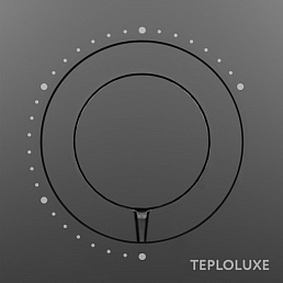 Терморегулятор Теплолюкс механический Solus черный