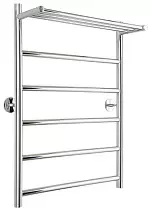 Водяной полотенцесушитель Стилье "Универсал-54" 800х500 (Полка + 5) П 21 (Без покрытия)