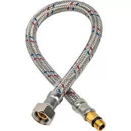 Гибкая подводка для воды Stout M10 (35мм) х ВР 3/8, длина 800 мм