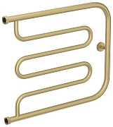 Водяной полотенцесушитель Сунержа Лира+ 500х650 Н. Г. 1 матовая шампань