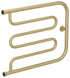 Водяной полотенцесушитель Сунержа Лира+ 500х650 Н. Г. 1 матовая шампань