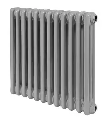 Стальной трубчатый радиатор IRSAP TESI 30565 12 секций Серый Манхэттен боковое подключение 3/4"