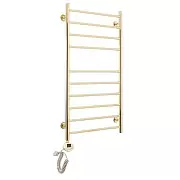 Электрический полотенцесушитель Domoterm Медея П10 500x1000 EL золото