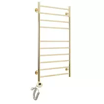 Электрический полотенцесушитель Domoterm Медея П10 500x1000 EL золото