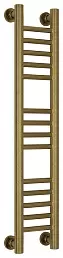Водяной полотенцесушитель Сунержа Богема+ прямая 800х150 состаренная бронза
