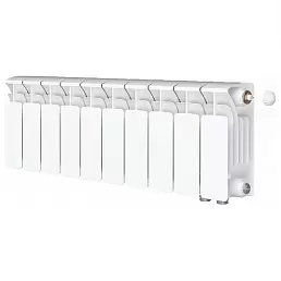 Радиатор биметалл Rifar Base Ventil 200 / 10 секций, нижнее правое подключение