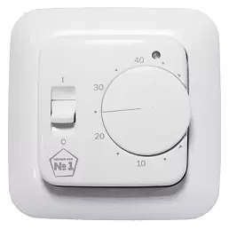 Терморегулятор First Heat механический ТС 101 белый