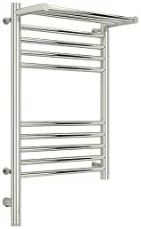 Полотенцесушитель электрический Сунержа Богема с полкой 3.0 600х400 / МЭМ левый Без покрытия