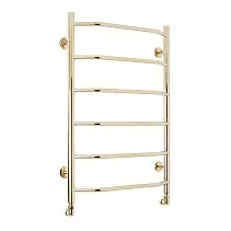 Электрический полотенцесушитель Domoterm Лаура П6 500x800 золото