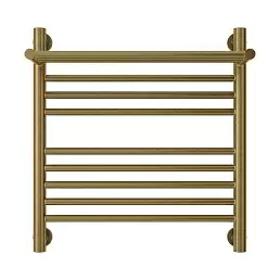 Водяной полотенцесушитель Сунержа Богема с полкой + 500х500 состаренная бронза