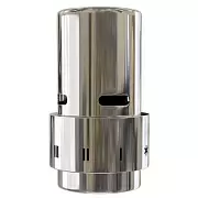 Термоголовка Danfoss RAX жидкостная, хромированная, Click