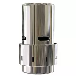 Термоголовка Danfoss RAX жидкостная, хромированная, Click