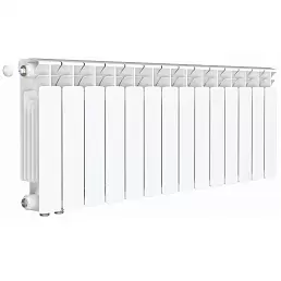 Радиатор биметалл Rifar Base Ventil 350 / 14 секций, нижнее левое подключение