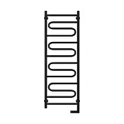 Электрический полотенцесушитель Сунержа ЭЛЕГИЯ 2.0 1200х400 / МЭМ правый / матовый черный