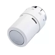 Термоголовка Danfoss RAX жидкостная, белая с хромом, Click