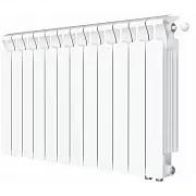 Радиатор биметалл Rifar Monolit Ventil 500 / 12 секций, нижнее правое подключение