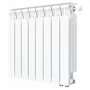 Радиатор биметалл Rifar Monolit Ventil 500 / 8 секций, нижнее правое подключение