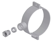 Хомут для ввода кабеля в трубу d=150 мм ТС.12.002