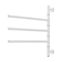 Электрический полотенцесушитель Сунержа Триада 540х585 35,8 Вт матовый белый