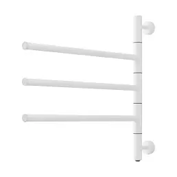 Электрический полотенцесушитель Сунержа Триада 540х585 35,8 Вт матовый белый
