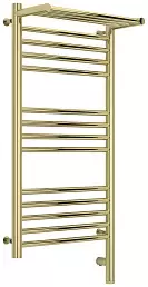 Полотенцесушитель электрический Сунержа Богема с полкой 3.0 800х400 / МЭМ правый Шампань