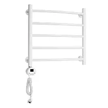 Электрический полотенцесушитель Domoterm с тэном белый Калипсо П5 500x500 БЕЛ EL