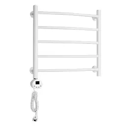 Электрический полотенцесушитель Domoterm с тэном белый Калипсо П5 500x500 БЕЛ EL