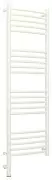 Полотенцесушитель электрический Сунержа Богема 3.0 выгнутая 1200х400  МЭМ левый Матовый белый