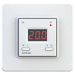 Терморегулятор Welrok (Terneo) az программируемый c Wi-Fi белый