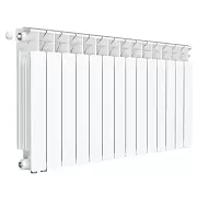 Радиатор биметалл Rifar Base Ventil 500 / 14 секций, нижнее правое подключение