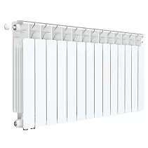 Радиатор биметалл Rifar Base Ventil 500 / 14 секций, нижнее правое подключение