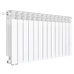 Радиатор биметалл Rifar Base Ventil 500 / 14 секций, нижнее правое подключение