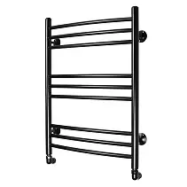Водяной полотенцесушитель Domoterm черный Калипсо П9 500x700 ЧРН