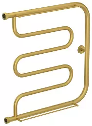 Водяной полотенцесушитель Сунержа Лира+ 2П 600х600 Н. Г. 1 матовое золото