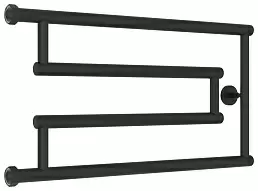 Водяной полотенцесушитель Сунержа High-Tech model G 320х650 муар темный титан