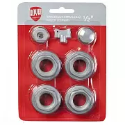 Монтажный комплект для радиатора Royal Thermo 1/2" серый