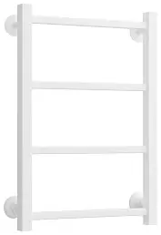 Водяной полотенцесушитель Стилье "Версия-КН" 600х400 (4) П 20х20 (Белый)