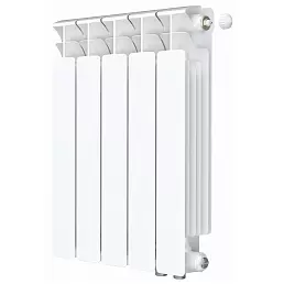 Радиатор биметалл Rifar Base Ventil 500 / 5 секций, нижнее правое подключение