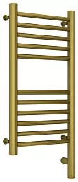 Полотенцесушитель электрический Сунержа Богема 3.0 прямая 600х300  МЭМ правый Состаренная латунь